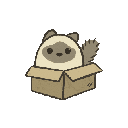 Cat Spinning Sticker