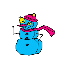 Christmas Snow Sticker