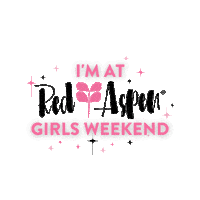 Girls Weekend Sticker by Red Aspen