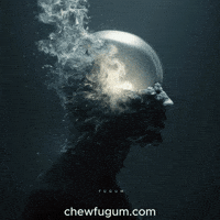 Bubblegum Bubble Head GIF by Fugum