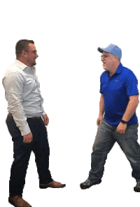 jump luke Sticker by Impakt Media