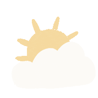 Sunny Day Sun Sticker