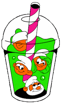 Pink Orange Sticker by Nickelodeon