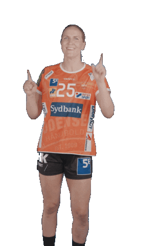 Orange Handball Sticker by Odense Håndbold