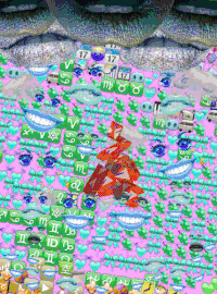 glitch colors GIF