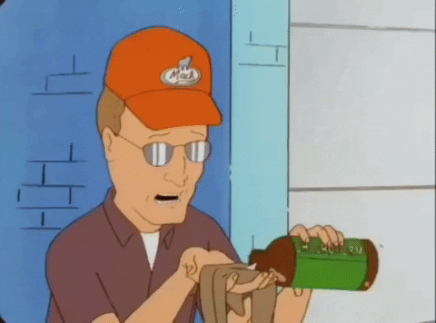 ammanerz gas king of the hill pass out chloroform GIF