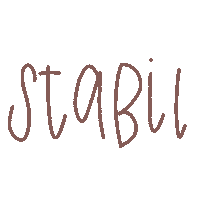 Stabil Sticker by barbhandesign
