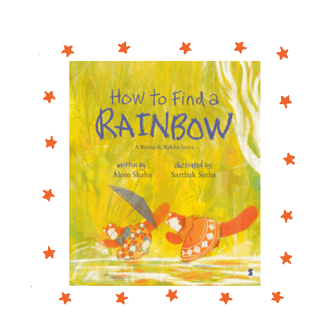 Picture Book Rainbow Sticker by Scribble Kids Books