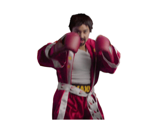Knock Out Fight Sticker by Longhope Media