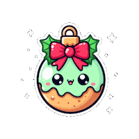 Christmas Ball Sticker