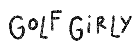 Golf Girls Sticker by Catharina Stewart