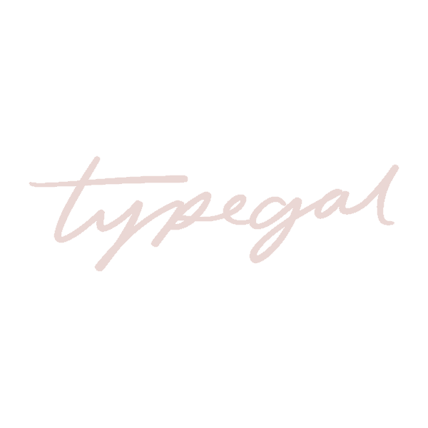 Typegal Sticker