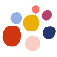 Arrow Circle Sticker by Andrea Tredinick