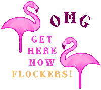 pinkflamingogoldcoast pink fabulous flamingo gold coast Sticker