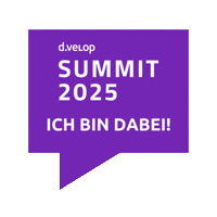 Summit Dabei Sticker by d.velop