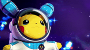 Space Floating GIF by Pokémon
