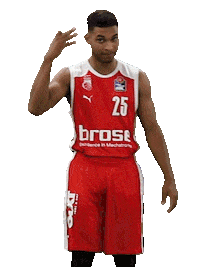 Cant Hear You Look At Me Sticker by easyCredit Basketball Bundesliga