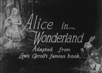 alice in wonderland depression GIF