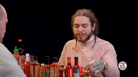 post malone hot ones GIF by First We Feast: Hot Ones