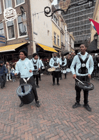 gdflbrassband dance scream drums percussion GIF