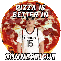 March Madness Pizza Sticker by Basketball Madness