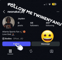 Follow Me Twinenyahu GIF