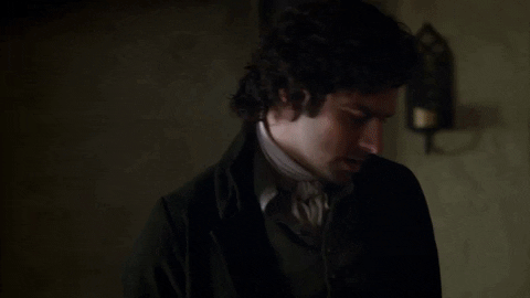 Sad Aidan Turner GIF by MASTERPIECE | PBS