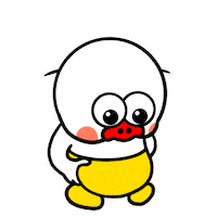 Belly Oops Sticker by kwaesam