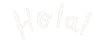 Blanco Hello Sticker