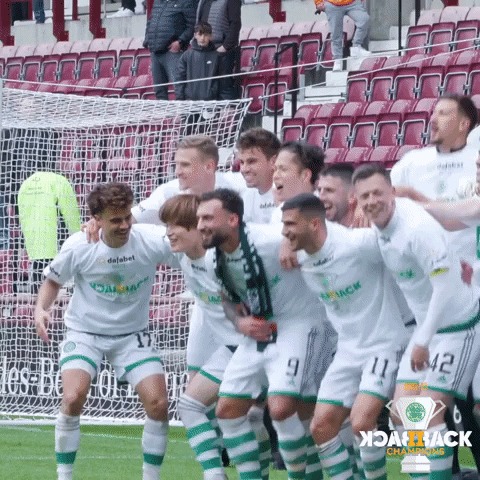 Hoops Dancing GIF by Celtic Football Club