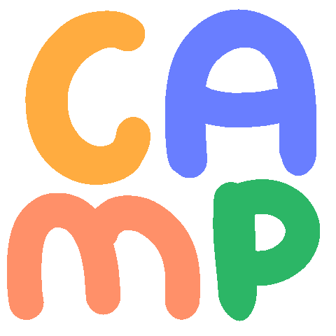 Summer Camping Sticker