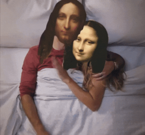 Mona Lisa Art GIF by ElmonX
