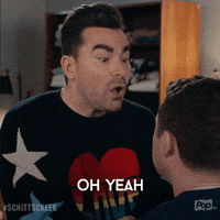 Getting Married Couple GIF by Schitt's Creek