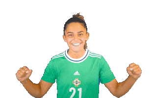 Happy Football Sticker by Northern Ireland