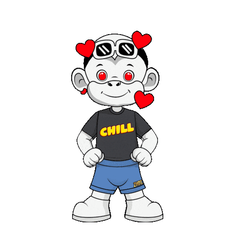 Chill Out Sticker by Zhot