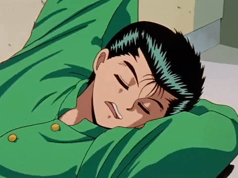 Laxeros giphyupload anime green sleeping GIF