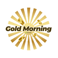 Morning Gold Sticker by bareksa