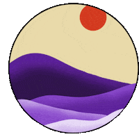 adityasl03 summer sun tired orange Sticker