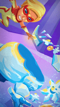 Fight Ice GIF by POP! Slots Casino