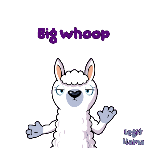 No One Cares Whatever Sticker by VeeFriends