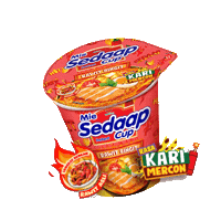 Curry Mie Sedaap Sticker by Wings Corporation