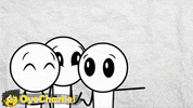 OyeCharlie cartoon chill relax crowd GIF