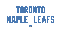 Toronto Maple Leafs Sticker by PUCKerUp Sports