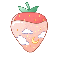 Stars Moon Sticker by averyota