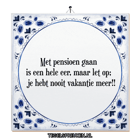 Humor Rust Sticker by Tegelspreuken.nl