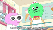 Shocked Ice Cream GIF by Adult Swim