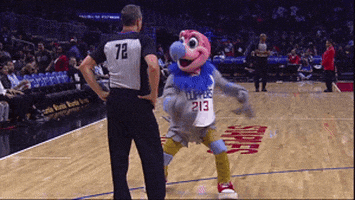 dance mascot GIF by NBA