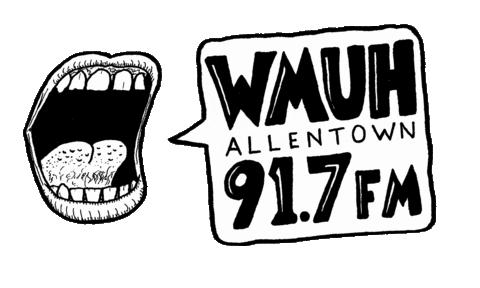 Allentown Pa Radio Sticker by Muhlenberg College