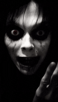 Scared Good Night GIF