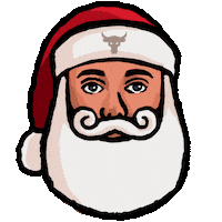 Happy Santa Claus Sticker by ProjectRock